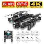 TV, Audio-Video si Foto - Camere de actiune si drone - Drone - Drona CSJ S167 GPS 4K 5G, brate pliabile, wifi, buton de Return To Home, camera 1080P HD, transmisie live - Infinity.ro