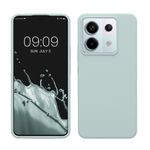 Laptop, Telefoane si Tablete - Telefoane mobile si accesorii - Accesorii Telefoane - Huse telefoane - Husa Kwmobile pentru Xiaomi Redmi Note 13 Pro 5G/Poco X6, Verde deschis, Silicon, KWM000020LF005C - Infinity.ro