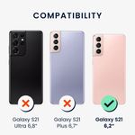 Laptop, Telefoane si Tablete - Telefoane mobile si accesorii - Accesorii Telefoane - Huse telefoane - Husa Kwmobile pentru Samsung Galaxy S21, Gri, Silicon, KWM000012BT068C - Infinity.ro