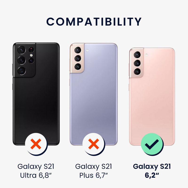 Laptop, Telefoane si Tablete - Telefoane mobile si accesorii - Accesorii Telefoane - Huse telefoane - Husa Kwmobile pentru Samsung Galaxy S21, Gri, Silicon, KWM000012BT068C - Infinity.ro