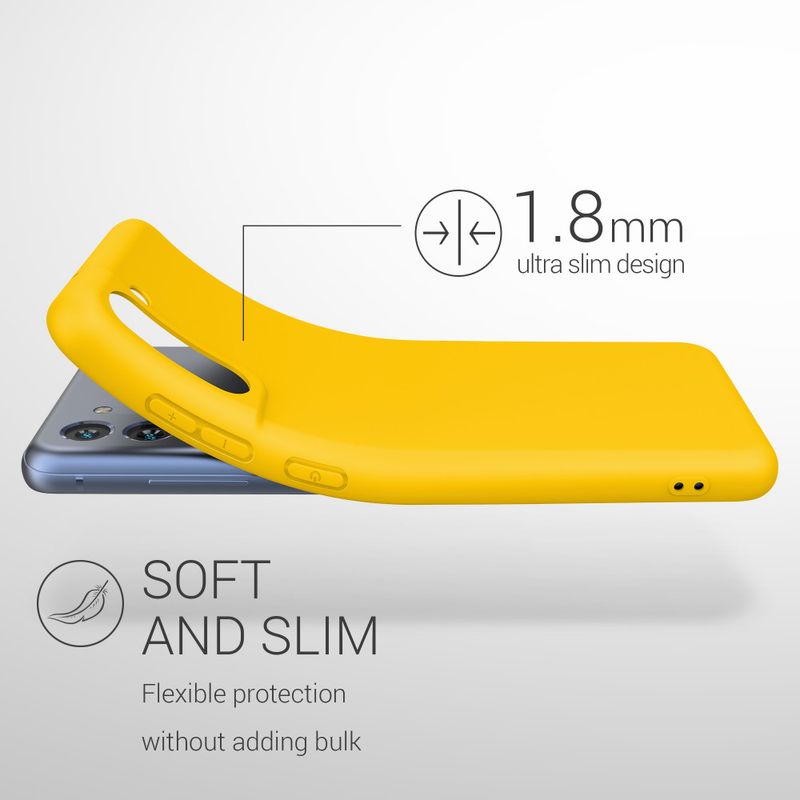 Laptop, Telefoane si Tablete - Telefoane mobile si accesorii - Accesorii Telefoane - Huse telefoane - Husa pentru Samsung Galaxy S21 FE, Silicon, Galben, 55484.143 - Infinity.ro