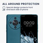 Laptop, Telefoane si Tablete - Telefoane mobile si accesorii - Accesorii Telefoane - Huse telefoane - Husa Kwmobile pentru Honor Magic6 Lite/X9b, Albastru, Silicon, KWM000020LH001C - Infinity.ro