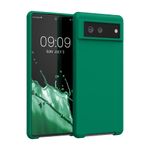 Laptop, Telefoane si Tablete - Telefoane mobile si accesorii - Accesorii Telefoane - Huse telefoane - Husa Kwmobile pentru Google Pixel 6, Verde, Silicon, KWM000013EZ064C - Infinity.ro
