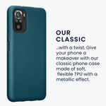 Laptop, Telefoane si Tablete - Telefoane mobile si accesorii - Accesorii Telefoane - Huse telefoane - Husa Kwmobile pentru Xiaomi Redmi Note 10/Redmi Note 10S, Verde, Silicon, 54542.251 - Infinity.ro