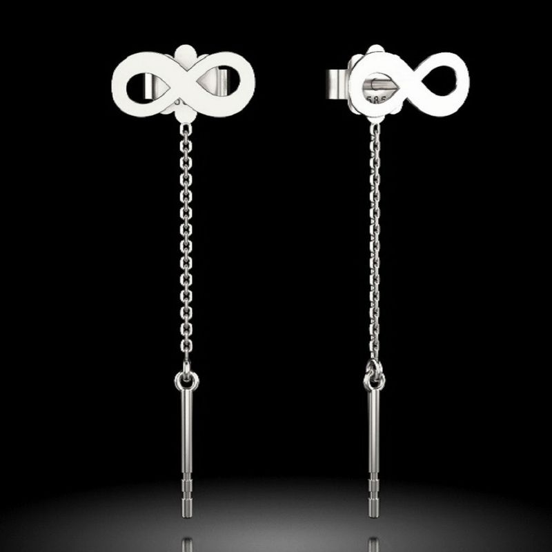 Fashion, accesorii si bijuterii - Femei - Bijuterii femei - Cercei femei - Cercei din argint model 28 - Infinity.ro