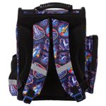 Carti si Birotica - Rechizite - Rucsacuri si genti scolare - Ghiozdan ergonomic pentru scoala, baieti, Derform Future, rachete spatiale - Infinity.ro