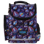 Carti si Birotica - Rechizite - Rucsacuri si genti scolare - Ghiozdan ergonomic pentru scoala, baieti, Derform Future, rachete spatiale - Infinity.ro