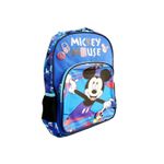 Carti si Birotica - Rechizite - Rucsacuri si genti scolare - Ghiozdan ergonomic scolar, baieti clasele 0-I, Mickey Mouse, albastru-multicolor, Pigna, MKRS1942-1 - Infinity.ro