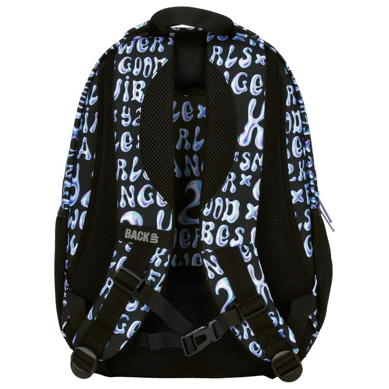 Carti si Birotica - Rechizite - Rucsacuri si genti scolare - Ghiozdan pentru fetite, Backup, Impermeabil, Holo Girls, cu 3 compartimente, PLB6O08, 42x30x20cm - Infinity.ro