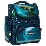 Carti si Birotica - Rechizite - Rucsacuri si genti scolare - Ghiozdan ergonomic pentru copii, Derform, Dinozaur, impermeabil si reflectorizant, TEMBDN19, 37x27x16cm - Infinity.ro