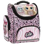 Carti si Birotica - Rechizite - Rucsacuri si genti scolare - Ghiozdan ergonomic pentru scoala, fetite, Derform, 3 compartimente, model fetita Cute TEMBBF10 - Infinity.ro