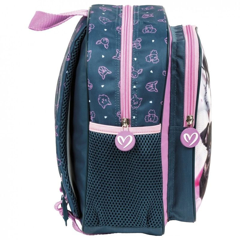 Carti si Birotica - Rechizite - Rucsacuri si genti scolare - Ghiozdan ergonomic de fetite pentru gradinita, Derform, 2 compartimente, model Catelusi PL11CF38 - Infinity.ro