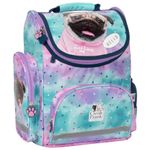 Carti si Birotica - Rechizite - Rucsacuri si genti scolare - Ghiozdan ergonomic de fetite, pentru scoala, Derform, 3 compartimente, model catel Cleo si Frank TEMBCF36 - Infinity.ro