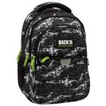 Carti si Birotica - Rechizite - Rucsacuri si genti scolare - Ghiozdan pentru copii, Backup, Impermeabil, 3 compartimente, Dinozaur, PLB5P50, 39x27x20 cm - Infinity.ro