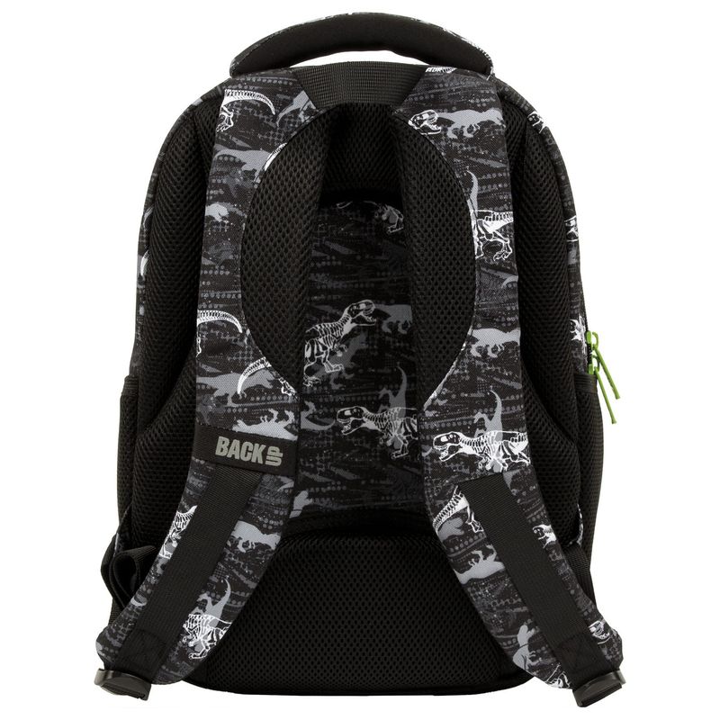 Carti si Birotica - Rechizite - Rucsacuri si genti scolare - Ghiozdan pentru copii, Backup, Impermeabil, 3 compartimente, Dinozaur, PLB5P50, 39x27x20 cm - Infinity.ro