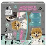 Carti si Birotica - Rechizite - Alte accesorii scolare - Set cutie sandwich si sticla de apa, Derform ZSBCF28, catelusi - Infinity.ro