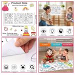 Carti si Birotica - Rechizite - Alte accesorii scolare - Set Creativ pentru copi, Rola de Hartie Auto-Adeziva, Model cu Printese si Set de 36 Pixuri Parfumate cu Gel si Sclipici - Infinity.ro