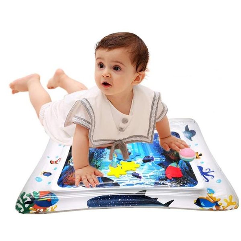 Jucarii, Copii si Bebe - Jucarii si jocuri - Jucarii bebelusi - Centre de activitati - Salteluta cu apa pentru bebelusi WHALE Bebeking - Infinity.ro