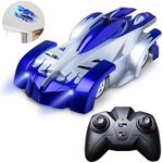 Jucarii, Copii si Bebe - Jucarii si jocuri - Vehicule si jucarii cu telecomanda - Masinute - Masinuta WALL RALLYST care merge pe tavan albastra - Infinity.ro