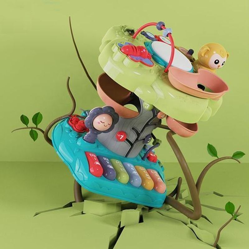 Jucarii, Copii si Bebe - Jucarii si jocuri - Jucarii & jocuri educative - Jucarii interactive - Jucarie muzicala educativa cu sunete si lumini Paradise - Infinity.ro