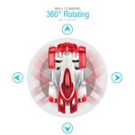 Jucarii, Copii si Bebe - Jucarii si jocuri - Vehicule si jucarii cu telecomanda - Masinute - Masinuta WALL RALLYST care merge pe tavan rosie - Infinity.ro