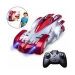 Jucarii, Copii si Bebe - Jucarii si jocuri - Vehicule si jucarii cu telecomanda - Masinute - Masinuta WALL RALLYST care merge pe tavan rosie - Infinity.ro