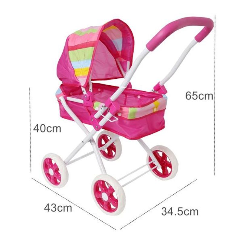 Jucarii, Copii si Bebe - Jucarii si jocuri - Papusi si accesorii - Carucioare papusi si accesorii - Carucior pentru papusi tip landou Ivy - Infinity.ro