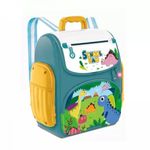 Carti si Birotica - Birotica - Accesorii de birou - Pusculite - Pusculita-rucsac pentru copii dinozaur multicolor Bebeking - Infinity.ro
