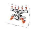 Jucarii, Copii si Bebe - Jucarii si jocuri - Jucarii de rol - Arme de jucarie - Set pistol si tinta cu aer Space Wars cu sunete si lumini 2127 - Infinity.ro