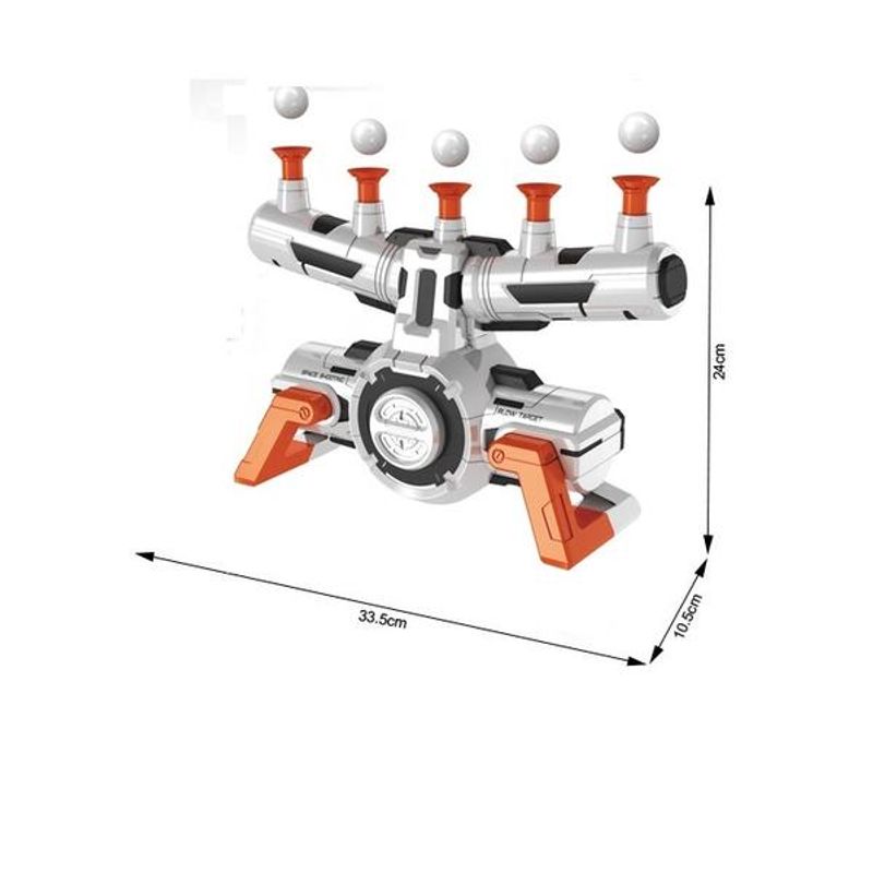 Jucarii, Copii si Bebe - Jucarii si jocuri - Jucarii de rol - Arme de jucarie - Set pistol si tinta cu aer Space Wars cu sunete si lumini 2127 - Infinity.ro