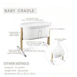 Casa si Gradina - Mobilier - Mobilier copii - Patuturi copii - Patut leagan pentru bebelusi Baby Crib Harmony - Infinity.ro