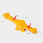 Jucarii, Copii si Bebe - Jucarii si jocuri - Jucarii de exterior - Alte jucarii de exterior - Balansoar-cumpana Girafa pentru copii - Infinity.ro