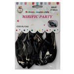 Casa si Gradina - Decoratiuni - Decoratiuni petrecere - Baloane - Set 5 Baloane marmorate, latex, negru 35 cm - Infinity.ro