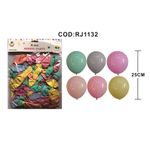 Casa si Gradina - Decoratiuni - Decoratiuni petrecere - Baloane - Set 100 Baloane latex, Multicolor pastelat, 25 cm - Infinity.ro