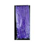 Casa si Gradina - Decoratiuni - Decoratiuni petrecere - Baloane - Set 100 baloane modelaj lungi, 125 cm x 4.5 cm, Mov cromat - Infinity.ro