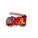 Casa si Gradina - Decoratiuni - Decoratiuni petrecere - Baloane - Balon figurina din folie de aluminiu tip masina de pompieri, 76 cm x 83 cm - Infinity.ro