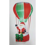 Casa si Gradina - Decoratiuni - Decoratiuni de sezon - Decoratiune gonflabila tip Mos Craciun gonflabil in balon cu aer cald, 240 cm SDX 9207R - Infinity.ro