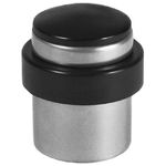 Casa si Gradina - Constructii - Usi interior, exterior si garaj - Accesorii usi - Opritor pentru usa, Evotools, diametru 29 mm, inaltime 41 mm, argintiu - Infinity.ro