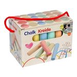 Carti si Birotica - Rechizite - Creta - Set Creta Colorata pentru desen pe Tabla sau Asfalt, 24 bucati - Infinity.ro