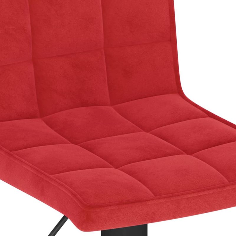 Casa si Gradina - Mobilier - Scaune si fotolii - Scaune - Scaune de bar, 2 buc., rosu vin, catifea - Infinity.ro