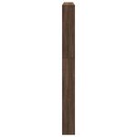 Casa si Gradina - Mobilier - Organizare si depozitare - Organizator incaltaminte - Pantofar cu oglinda, 5 niveluri, stejar maro, 63x17x169,5 cm - Infinity.ro