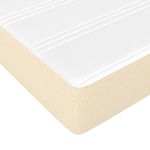 Casa si Gradina - Mobilier - Saltele si somiere - Saltele - Saltea cu arcuri buzunar de copii, crem 80x160 cm textil - Infinity.ro