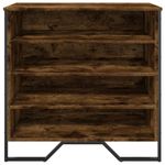 Casa si Gradina - Mobilier - Organizare si depozitare - Organizator incaltaminte - Pantofar, stejar fumuriu, 80x38x78 cm, lemn compozit - Infinity.ro