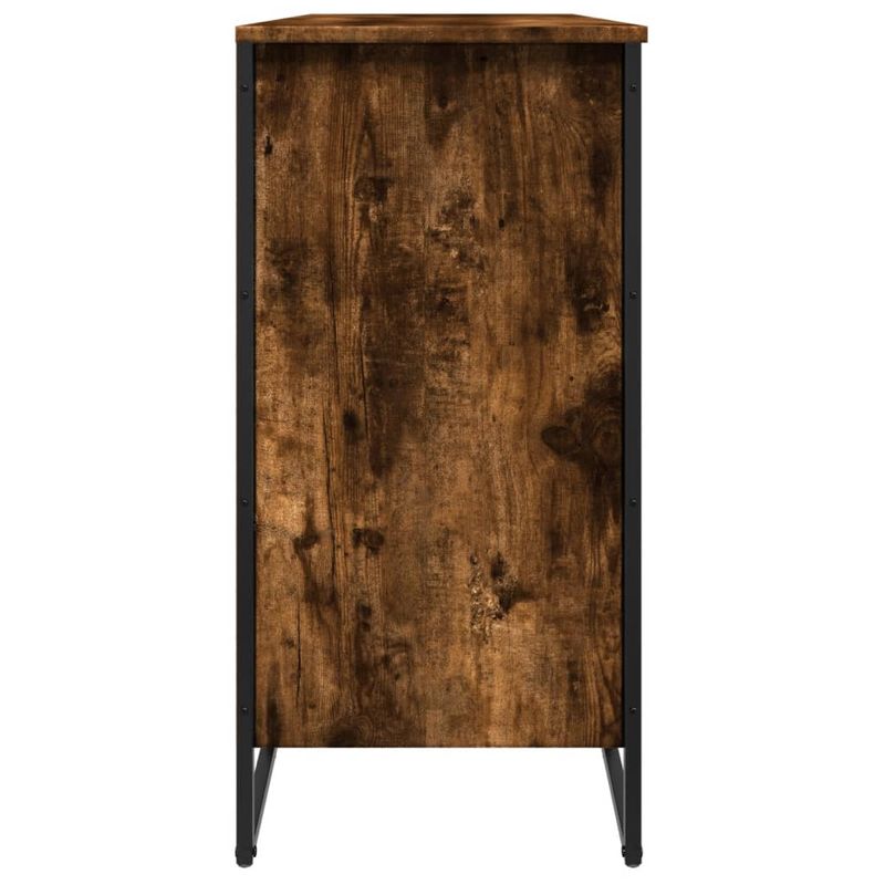 Casa si Gradina - Mobilier - Organizare si depozitare - Organizator incaltaminte - Pantofar, stejar fumuriu, 80x38x78 cm, lemn compozit - Infinity.ro