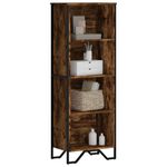 Casa si Gradina - Mobilier - Biblioteci si rafturi - Biblioteci - Biblioteca, stejar fumuriu, 50x31x137,5 cm, lemn prelucrat - Infinity.ro