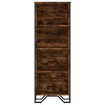 Casa si Gradina - Mobilier - Biblioteci si rafturi - Biblioteci - Biblioteca, stejar fumuriu, 50x31x137,5 cm, lemn prelucrat - Infinity.ro