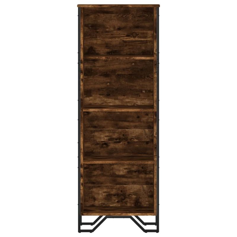 Casa si Gradina - Mobilier - Biblioteci si rafturi - Biblioteci - Biblioteca, stejar fumuriu, 50x31x137,5 cm, lemn prelucrat - Infinity.ro
