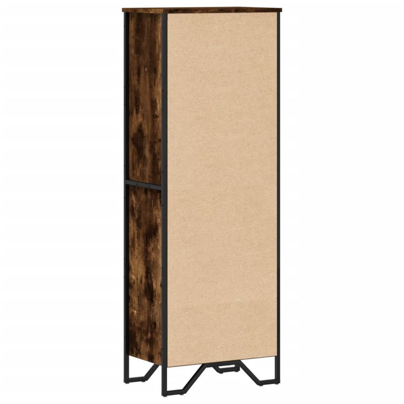 Casa si Gradina - Mobilier - Biblioteci si rafturi - Biblioteci - Biblioteca, stejar fumuriu, 50x31x137,5 cm, lemn prelucrat - Infinity.ro
