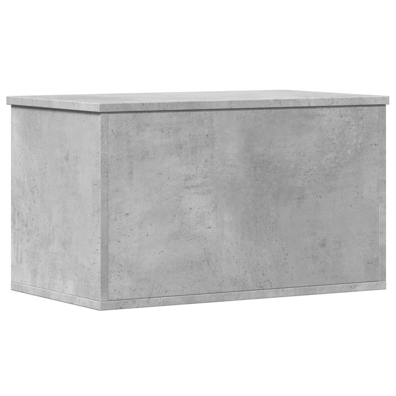 Casa si Gradina - Mobilier - Organizare si depozitare - Cutii depozitare - Cutie de depozitare, gri beton, 60x35x35 cm, lemn prelucrat - Infinity.ro