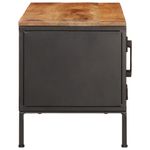 Casa si Gradina - Mobilier - Dulapuri si sifoniere - Dulapuri - Dulap TV, 110x35x40 cm, lemn masiv de mango brut - Infinity.ro